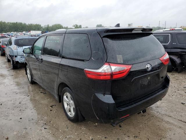 5TDZZ3DC0LS074961 - 2020 TOYOTA SIENNA L BLACK photo 3