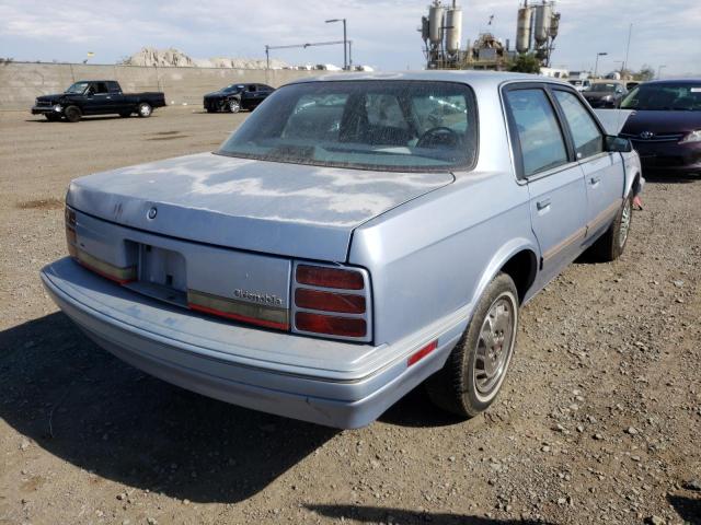 1G3AJ55M1T6308628 - 1996 OLDSMOBILE CIERA SL BLUE photo 4