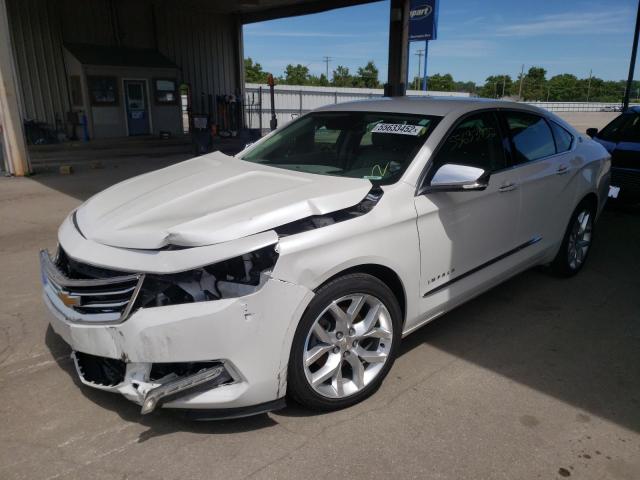 1G1145S37HU116595 - 2017 CHEVROLET IMPALA PRE WHITE photo 2