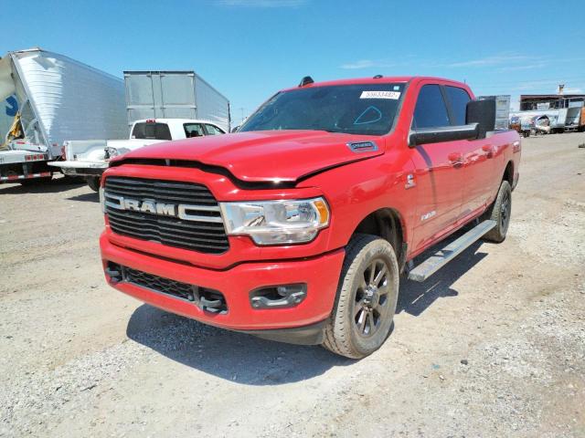 3C6UR5DL4KG581260 - 2019 RAM 2500 BIG H RED photo 2