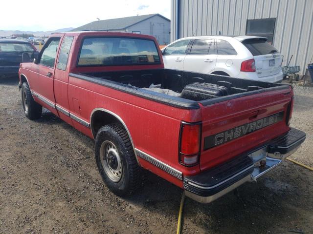 1GCDT19Z5P8188171 - 1993 CHEVROLET S TRUCK S1 RED photo 3