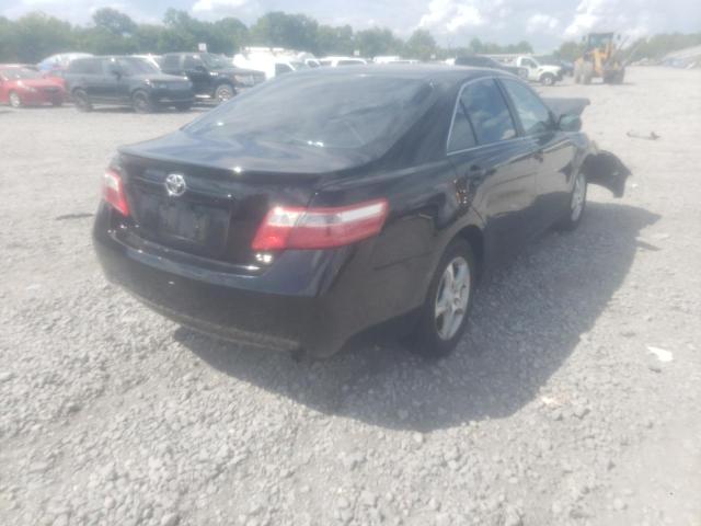 4T1BE46K57U541151 - 2007 TOYOTA CAMRY CE BLACK photo 4