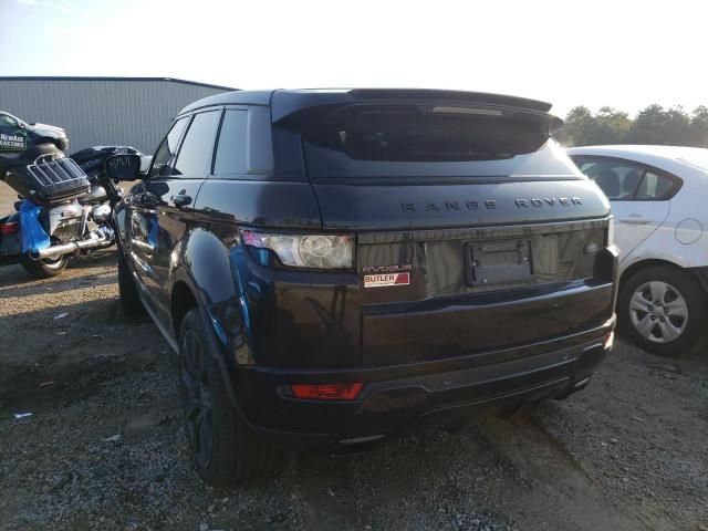 SALVT2BG5DH811036 - 2013 LAND ROVER RANGE ROVE BLACK photo 3