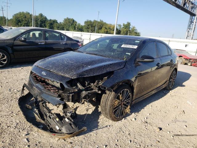 3KPF44AC6LE162581 - 2020 KIA FORTE GT BLACK photo 2