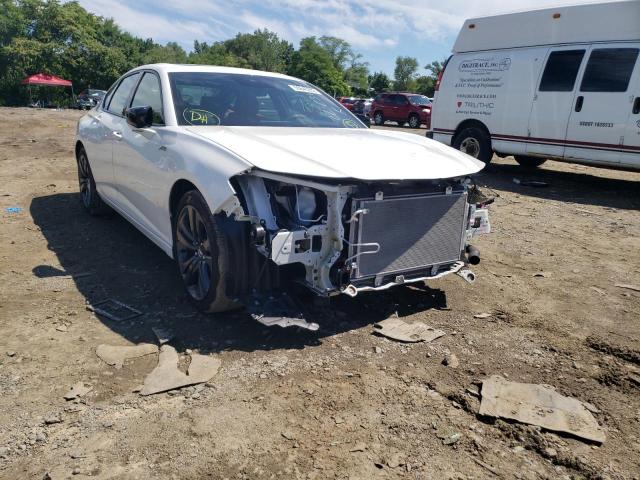 19UUB5F53MA013662 - 2021 ACURA TLX TECH A WHITE photo 1
