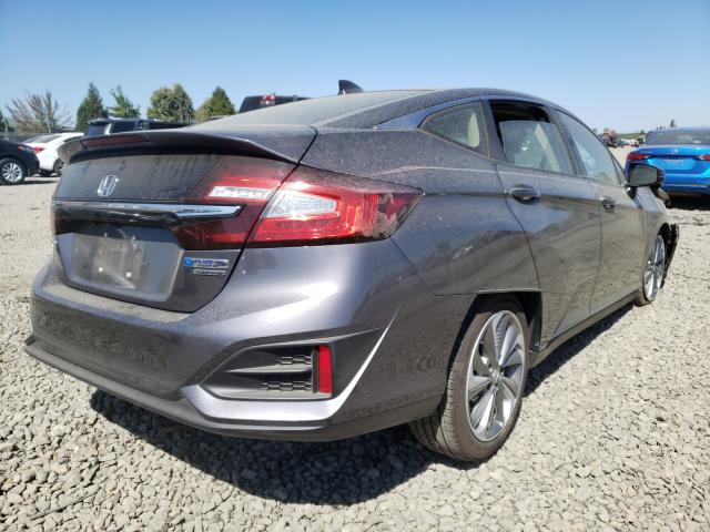 JHMZC5F38LC000942 - 2020 HONDA CLARITY TO GRAY photo 4