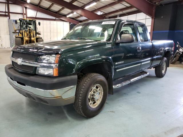 1GCHK29U83E203725 - 2003 CHEVROLET SILVERADO GREEN photo 2