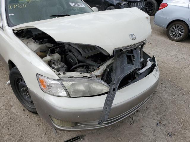 JT8BF28G6X0234611 - 1999 LEXUS ES 300 WHITE photo 9