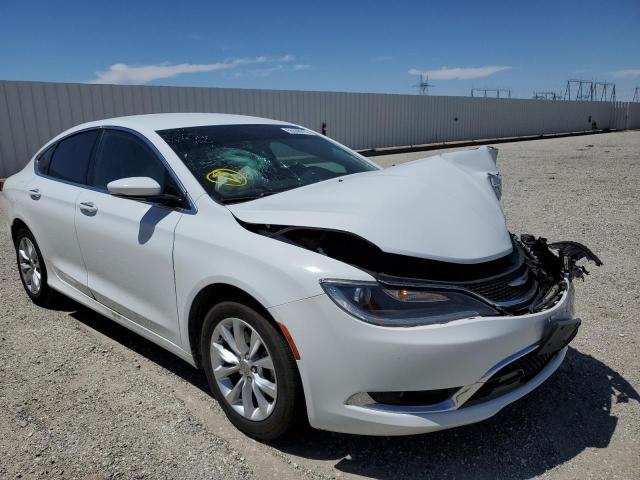 1C3CCCCB4FN500908 - 2015 CHRYSLER 200 C WHITE photo 1