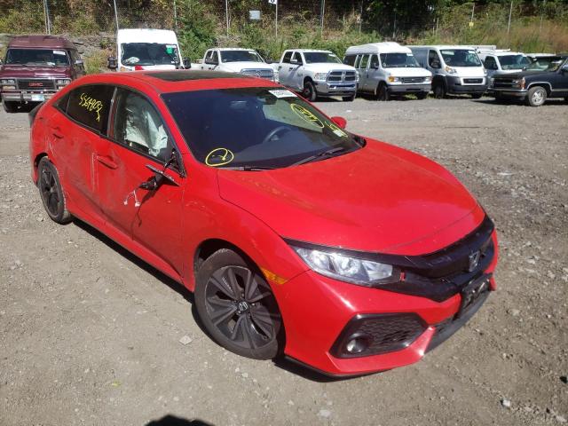 SHHFK7H74HU419947 - 2017 HONDA CIVIC EXL 红色 照片 1