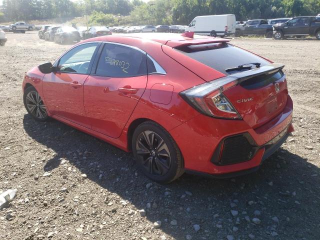 SHHFK7H74HU419947 - 2017 HONDA CIVIC EXL 红色 照片 3
