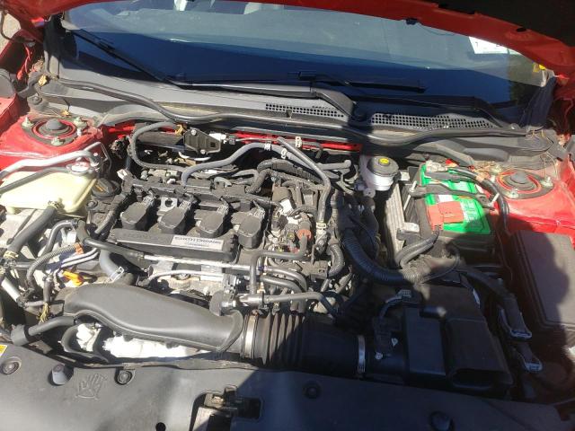 SHHFK7H74HU419947 - 2017 HONDA CIVIC EXL 红色 照片 7