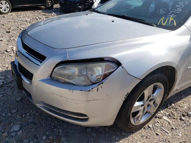 1G1ZH57BX94147655 - 2009 CHEVROLET MALIBU 1LT 银色 照片 9