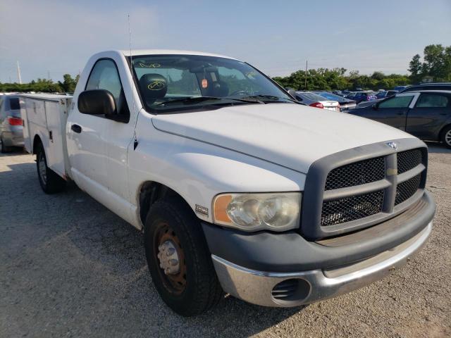 3D6WR26D55G831352 - 2005 DODGE RAM 2500 S WHITE photo 1