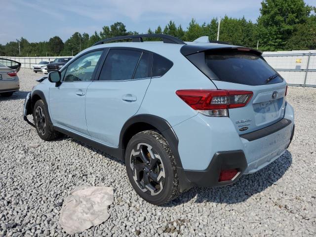 JF2GTHNC6MH685282 - 2021 SUBARU CROSSTREK BLUE photo 3