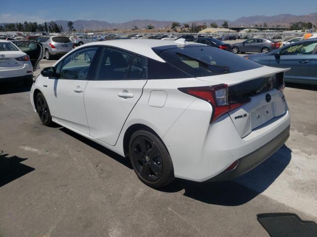 JTDKAMFU9M3128717 - 2021 TOYOTA PRIUS SPEC WHITE photo 3