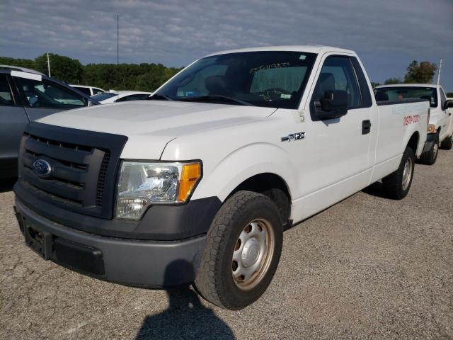 1FTMF1CW6AKE31826 - 2010 FORD F150 WHITE photo 2