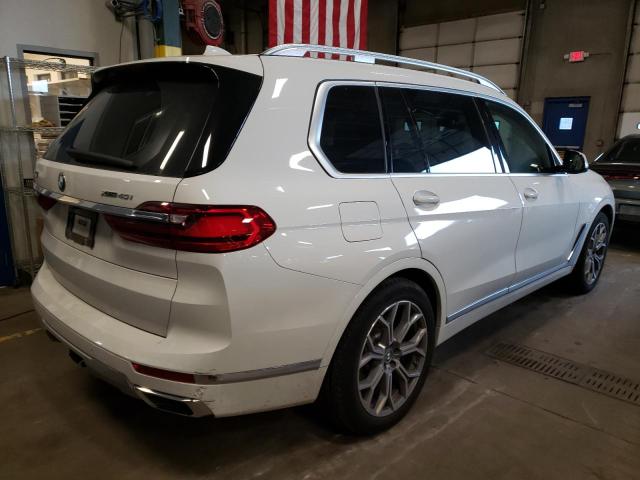 5UXCW2C03L9D69150 - 2020 BMW X7 XDRIVE4 WHITE photo 4