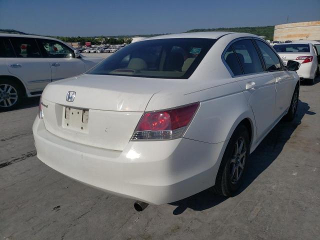 1HGCP26368A161921 - 2008 HONDA ACCORD LX WHITE photo 4