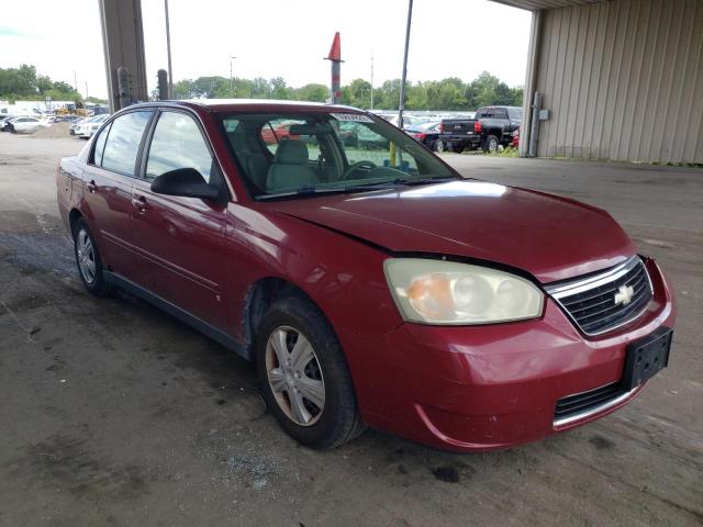 1G1ZS58F17F149525 - 2007 CHEVROLET MALIBU LS MAROON photo 1