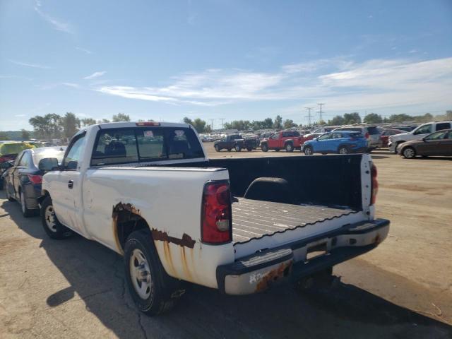 1GCEC14XX4Z234772 - 2004 CHEVROLET SILVERADO WHITE photo 3