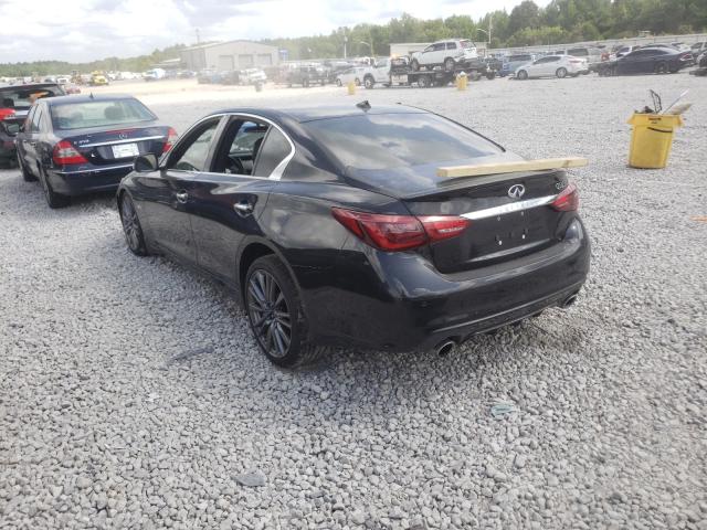 JN1FV7AP4JM460145 - 2018 INFINITI Q50 RED SP BLACK photo 3