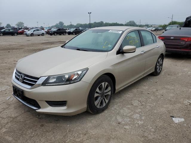 1HGCR2F31EA242279 - 2014 HONDA ACCORD LX BEIGE photo 2