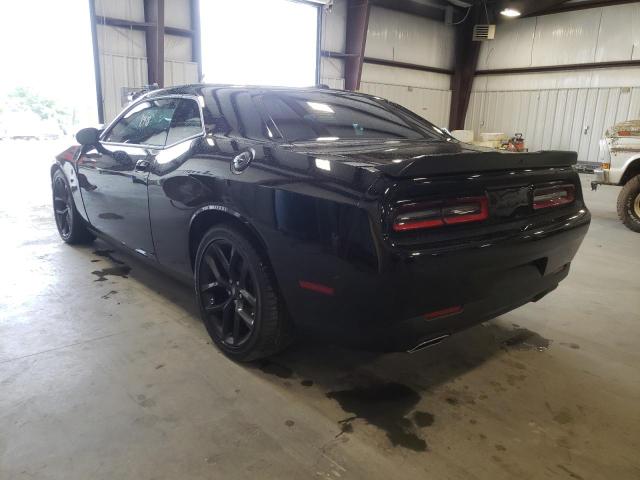 2C3CDZJG9NH175355 - 2022 DODGE CHALLENGER BLACK photo 3