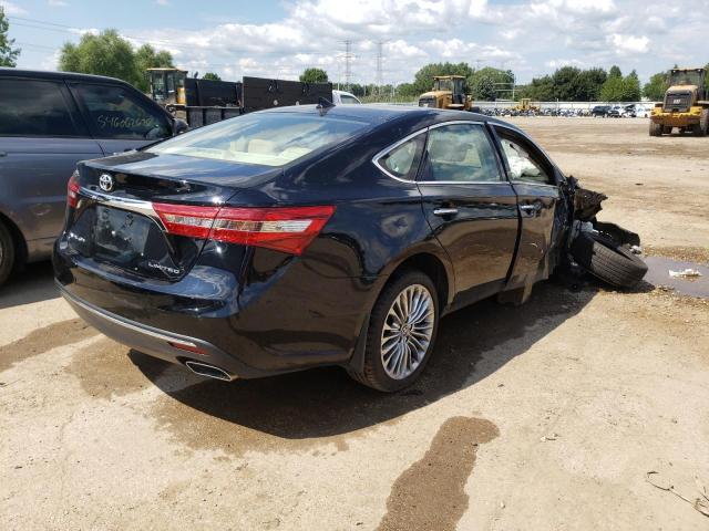4T1BK1EB6HU264956 - 2017 TOYOTA AVALON XLE BLACK photo 4