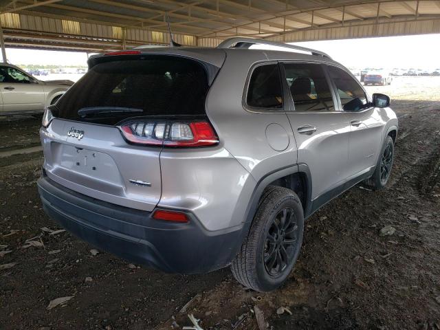 1C4PJLCB5KD285607 - 2019 JEEP CHEROKEE L SILVER photo 4