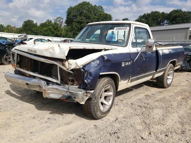 1B7FD14T8ES341876 - 1984 DODGE RAM თეთრი ფოტო 2