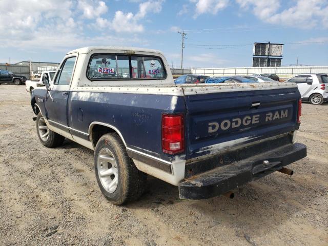 1B7FD14T8ES341876 - 1984 DODGE RAM თეთრი ფოტო 3