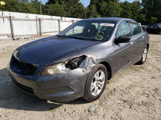 1HGCP26429A147170 - 2009 HONDA ACCORD LXP GRAY photo 2