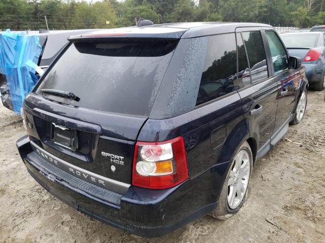 SALSF25466A977833 - 2006 LAND ROVER RANGE ROVE BLUE photo 4