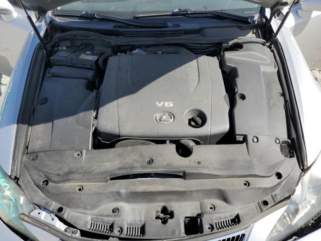 JTHBK262982067623 - 2008 LEXUS IS 250 SILVER photo 7