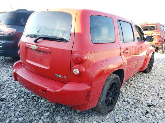 3GNCA13B19S594155 - 2009 CHEVROLET HHR LS RED photo 4
