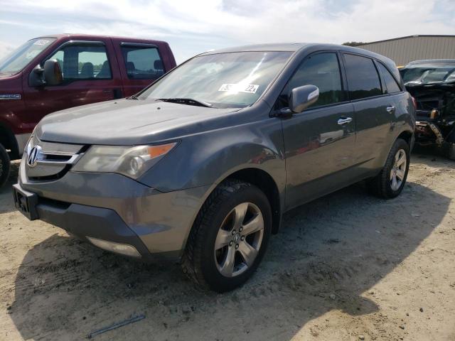 2HNYD28807H501032 - 2007 ACURA MDX SPORT GRAY photo 2