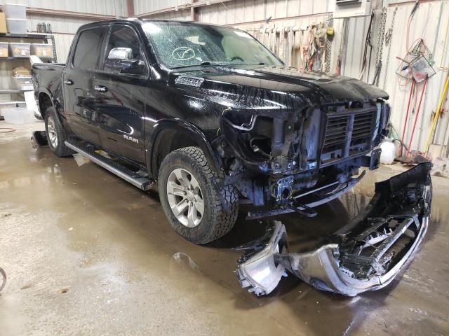 1C6SRFJT5KN808397 - 2019 RAM 1500 LARAM BLACK photo 1