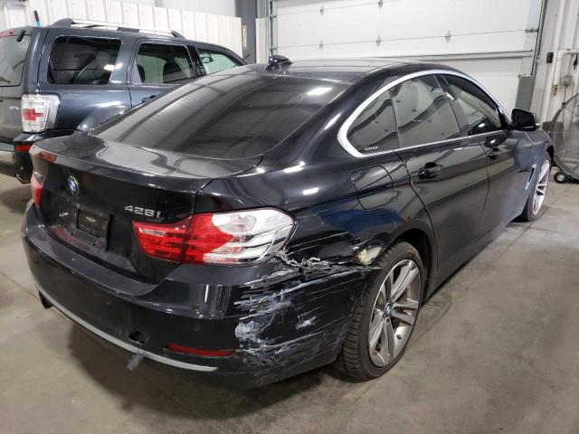 WBA4C9C56GG139830 - 2016 BMW 428 XI GRA BLACK photo 4