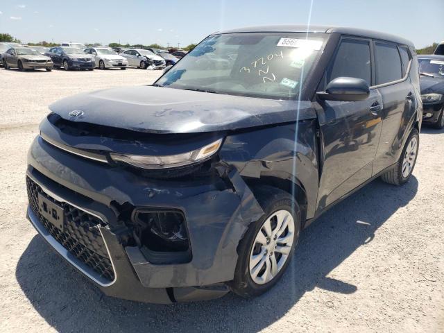 KNDJ23AUXL7085328 - 2020 KIA SOUL LX GRAY photo 2