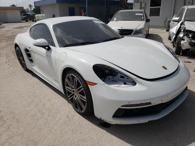 WP0AB2A83JK279495 - 2018 PORSCHE CAYMAN S WHITE photo 1