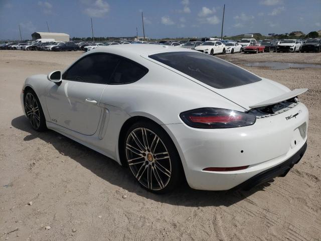 WP0AB2A83JK279495 - 2018 PORSCHE CAYMAN S WHITE photo 3