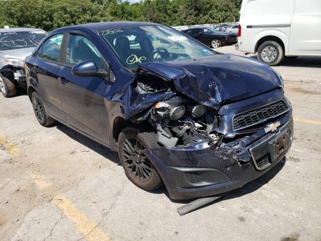 1G1JA5SH1F4173506 - 2015 CHEVROLET SONIC LS BLUE photo 9