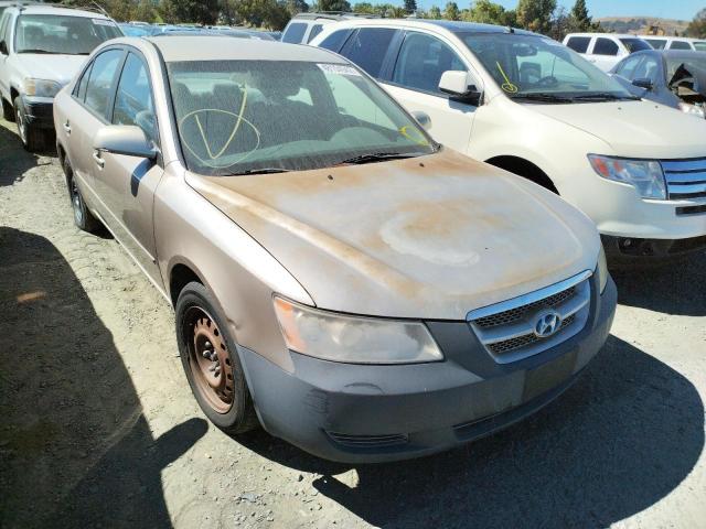 KMHET46C16A083880 - 2006 HYUNDAI SONATA BEIGE photo 1