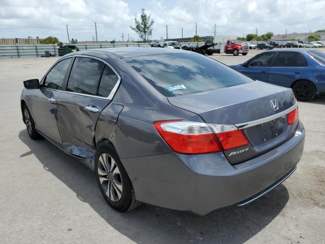 1HGCR2F30DA010349 - 2013 HONDA ACCORD LX GRAY photo 3