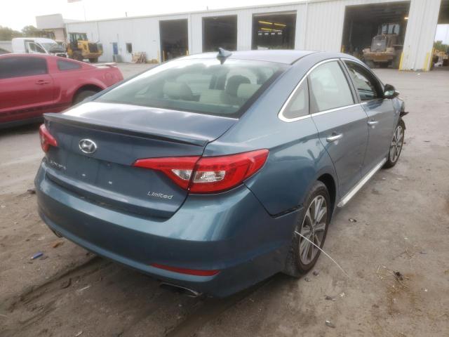 5NPE34AFXGH309043 - 2016 HYUNDAI SONATA SPORT  Foto 4