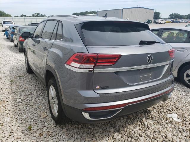 1V2GC2CA4MC201974 - 2021 VOLKSWAGEN ATLAS CROS Серый фото 3