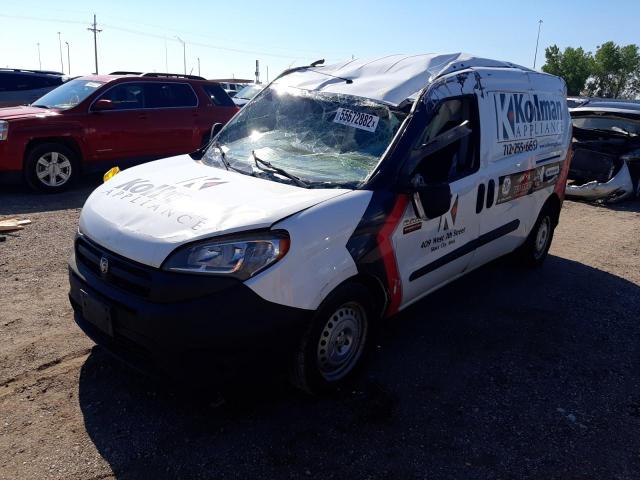 ZFBERFAB6H6F19146 - 2017 RAM PROMASTER WHITE photo 2