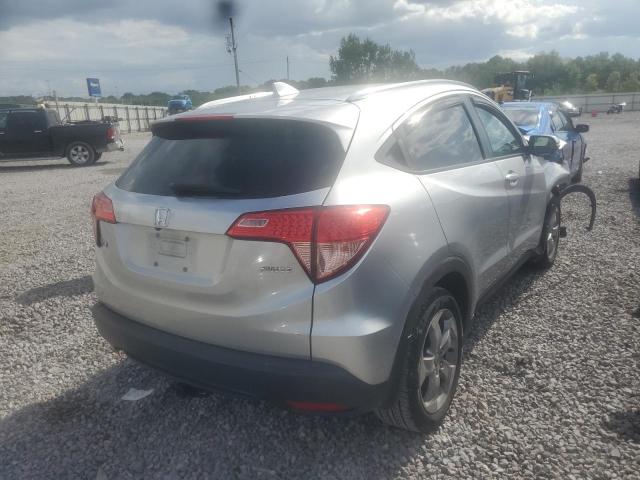 3CZRU6H72GM754034 - 2016 HONDA HR-V EXL SILVER photo 4