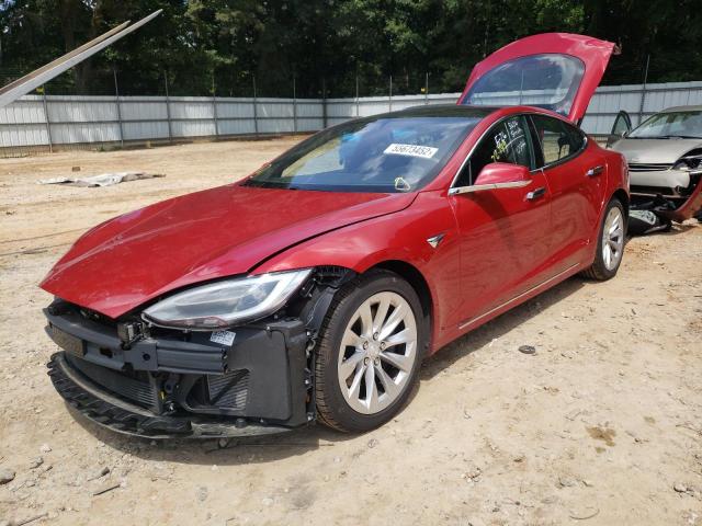 5YJSA1E23HF198558 - 2017 TESLA MODEL S Կարմիր լուսանկար 2